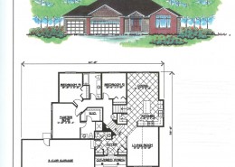 Hazelwood 3 bed, 2.5 bath floorplan