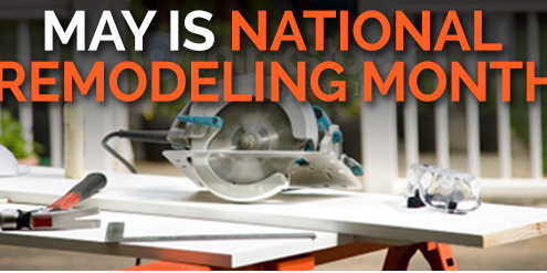 May is national remodeling month