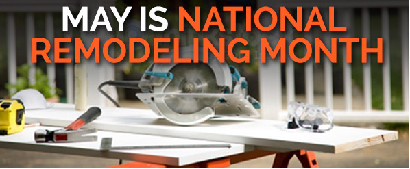 May is national remodeling month
